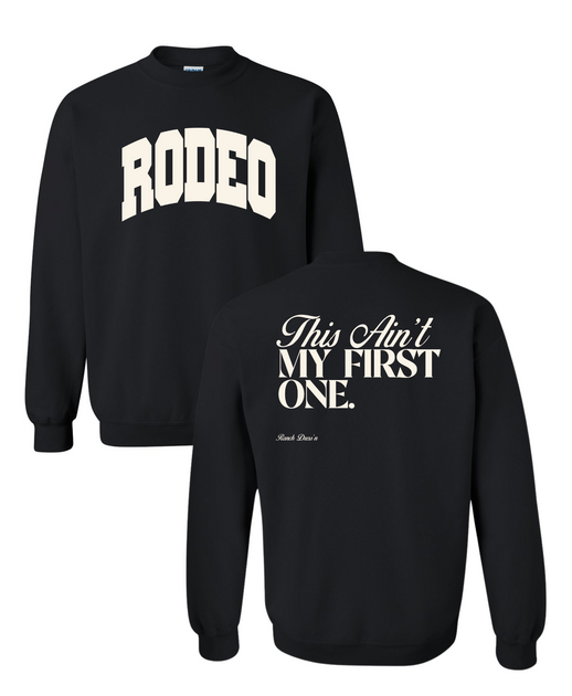 This Ain't My First Rodeo Jumper | Vintage Red main image 1