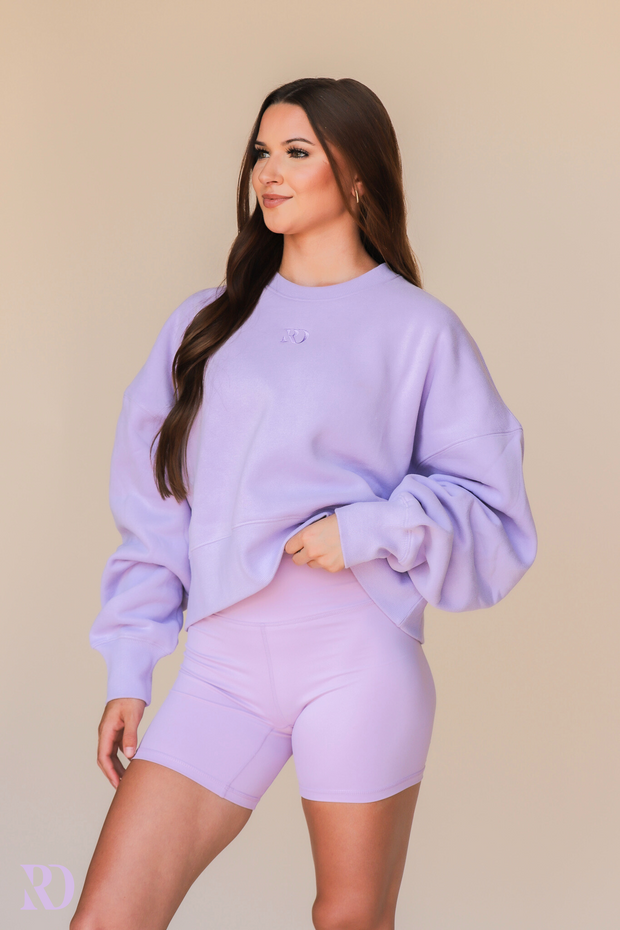 LILAC WARMUP PULLOVER | RD ESSENTIALS