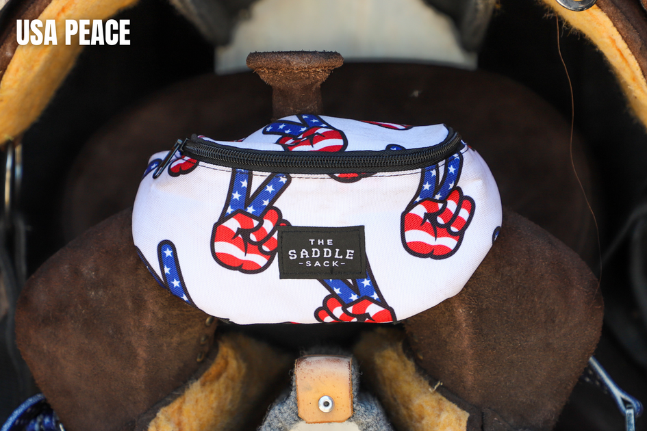 Saddle Bag, Half Pint, White Buffalo Wool – H&M Ranch Store
