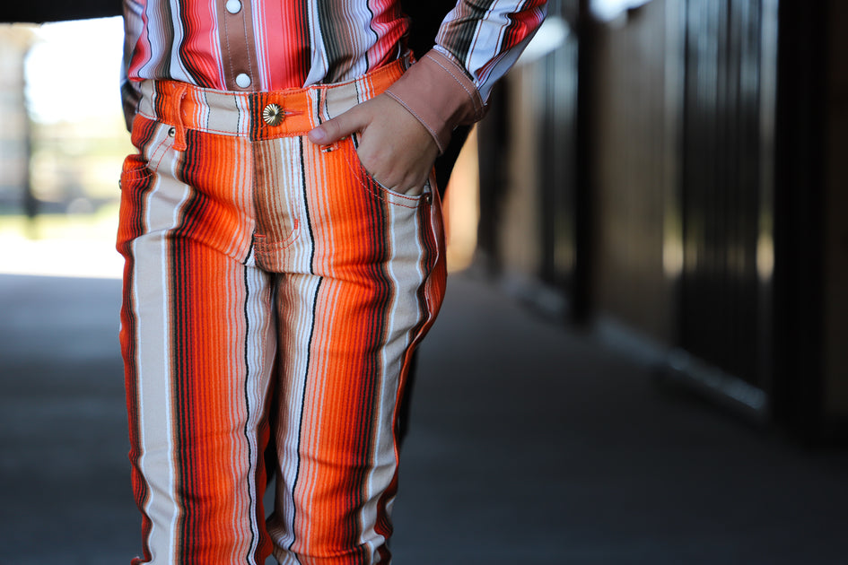 *YOUTH* SUNSET SERAPE SUPER FLARES YOUTH 4 *YOUTH* SUNSET SERAPE SUPER FLARES YOUTH 4