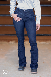 JOLENE BOOTCUT JEANS - DARK WASH