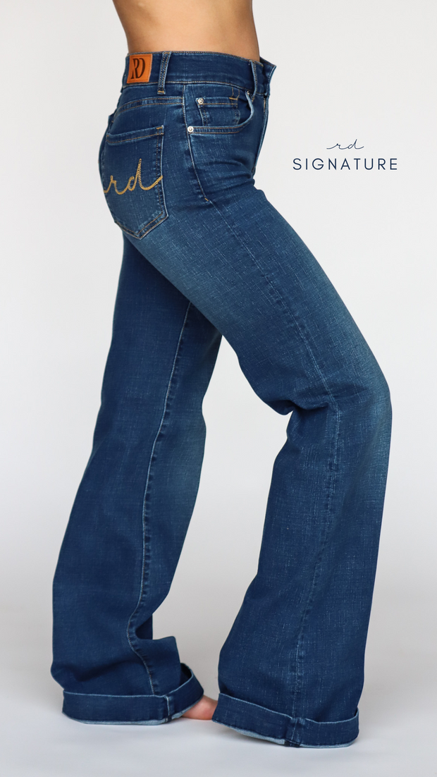 SIGNATURE TROUSER DENIM - LENGTHS