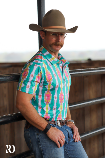 TEXOMA MEN'S PERFORMANCE POLO – Ranch Dress'n