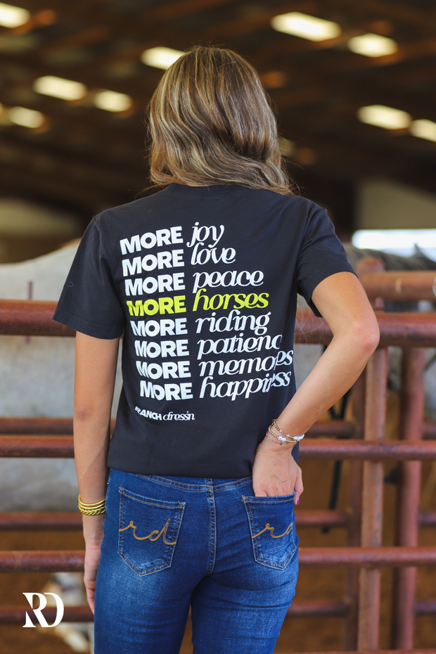 MORE HORSES | TEE