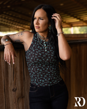 RIBBED ALL-IN-ONE TANK | CATTLE BRAND