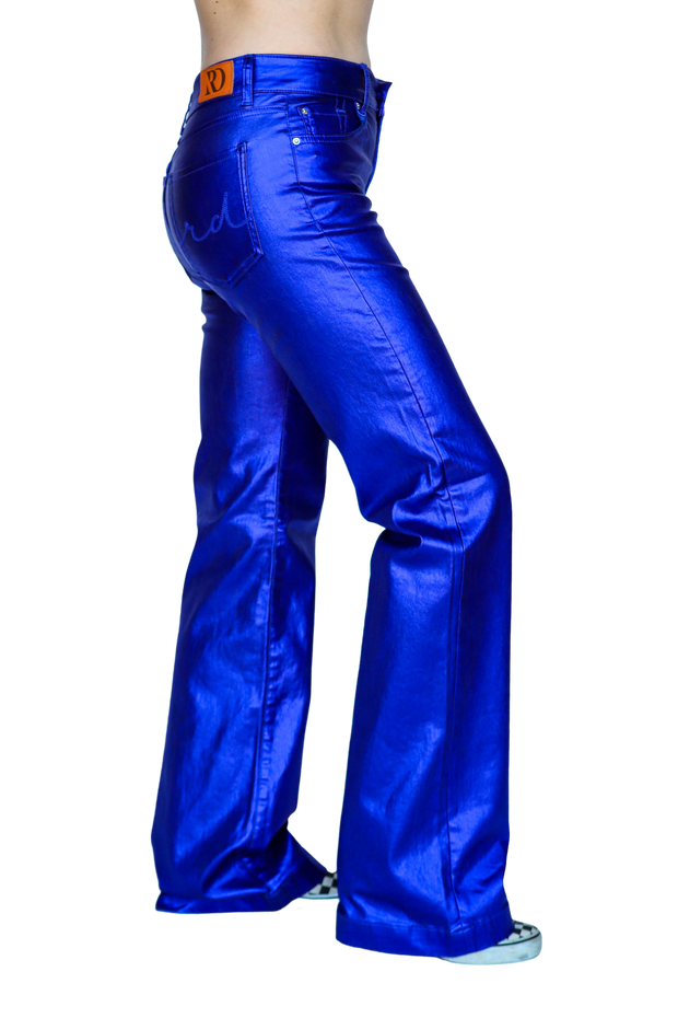 SHEIN Solid High-Rise Flare Pants | SHEIN