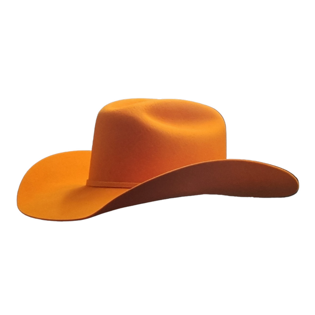 Orange online cowboy hat