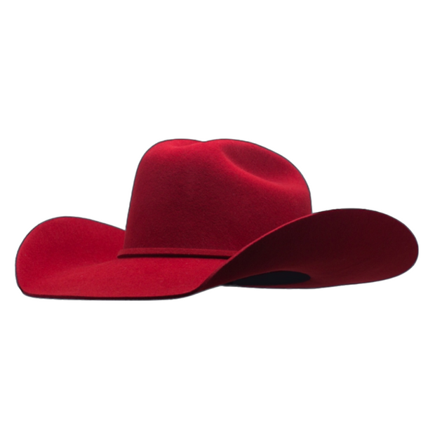 RED COWBOY HAT