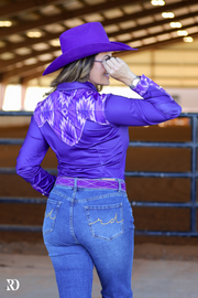 LEXIE YOKE PERFORMANCE RODEO SHIRT