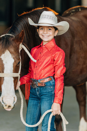 *YOUTH* REBEL SPARKLE & FRINGE PERFORMANCE SHIRT