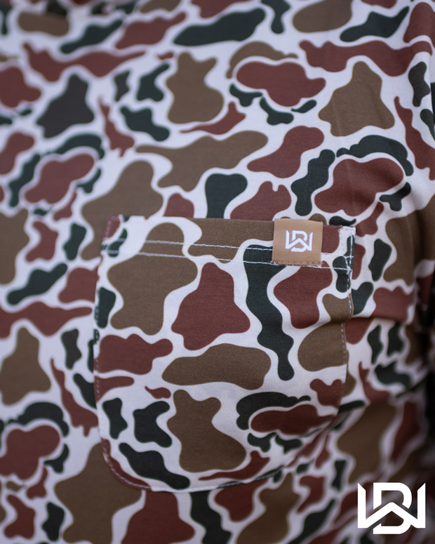 WESTBOUND HOODED LONGSLEEVE SHIRT - OUTLAW CAMO