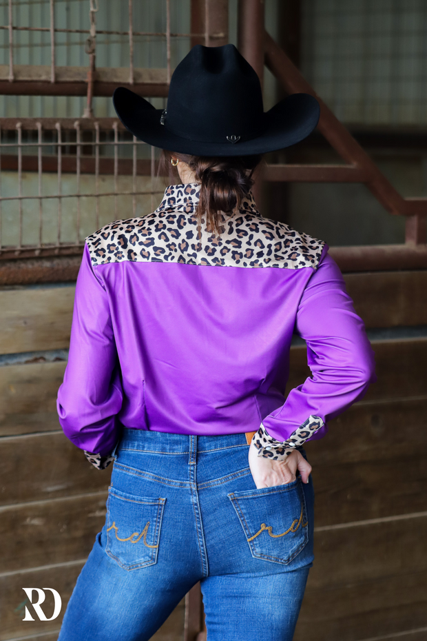 Purple hotsell cowboy shirt