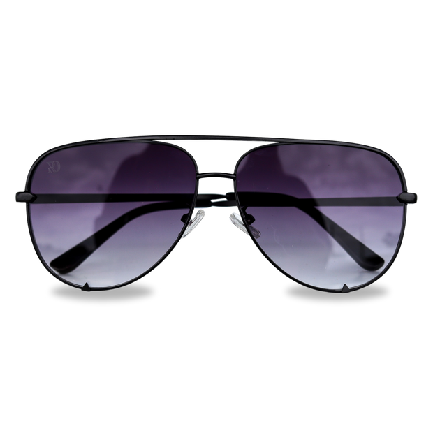 🎁 CARSON AVIATOR SUNGLASSES | RD (black gray) (100% off)