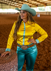 SANTA FE SATIN PERFORMANCE RODEO SHIRT