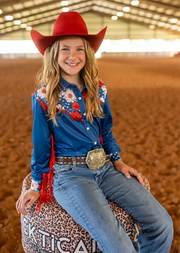 *YOUTH* SUMMER RUN PERFORMANCE RODEO SHIRT