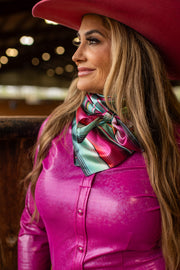 BERRY SPARKLE PERFORMANCE RODEO SHIRT