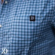 BLUE PLAID MEN'S BREEZE PERFORMANCE SHIRT