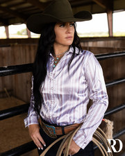 CATHERINE SATIN PERFORMANCE RODEO SHIRT