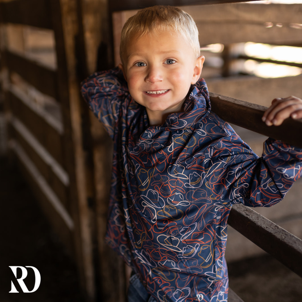 TODDLER HOODED SHIRT | CATTLEMAN