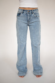 CHEYENNE TROUSERS ACID WASH PURPLE POCKET
