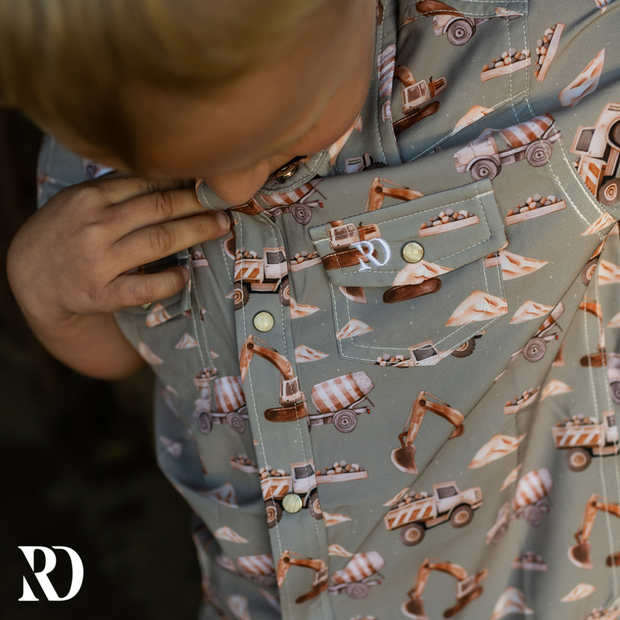 TODDLER BUTTON DOWN | DIGGIN IT