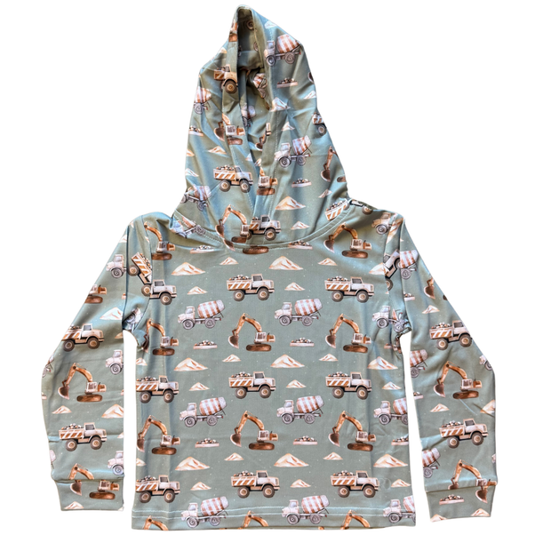 TODDLER HOODED SHIRT | DIGGIN IT