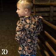 TODDLER HOODED SHIRT | DUCK HUNT