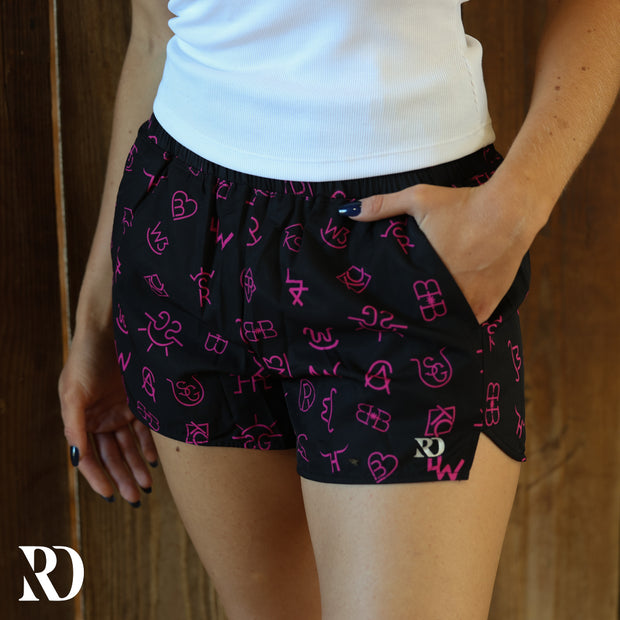 SHORTS | PINK CATTLE BRAND