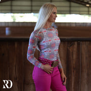 NEON MESA MESH LAYERING TOP