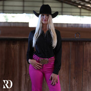 BLACK PERFORMANCE RODEO SHIRT