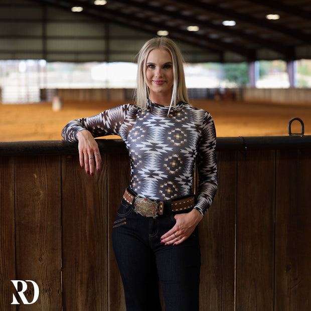 DEL RIO MESH LAYERING TOP