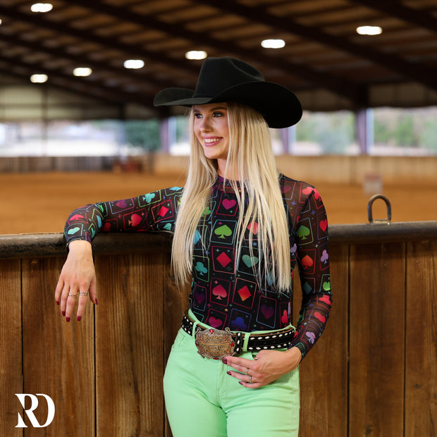 HIGH ROLLER MESH LAYERING TOP