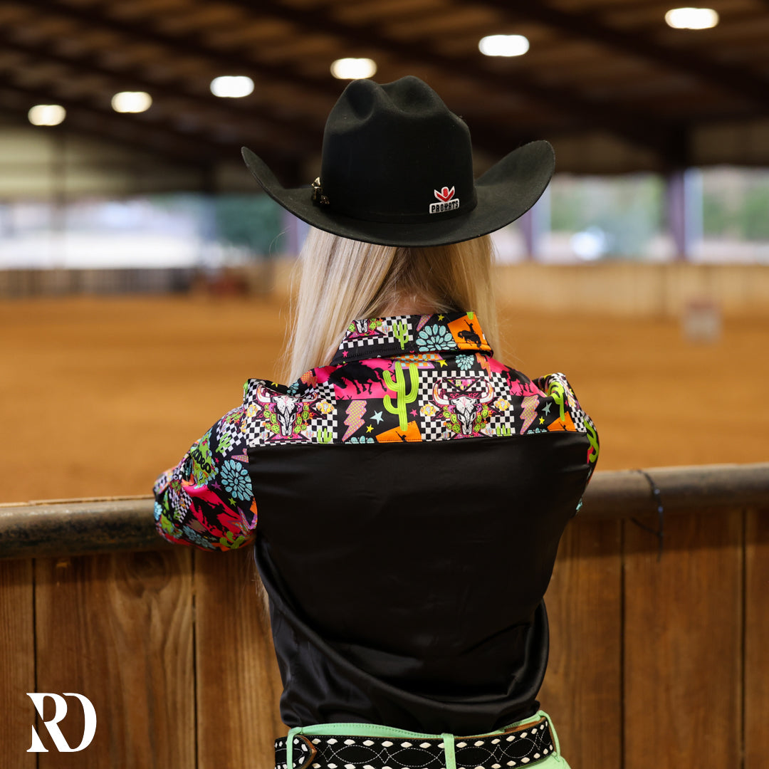 ranch dress'n rodeo shirts Ranch Dress'n Maui Breeze Performance Shirt The Tack Stop