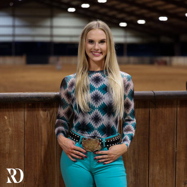 BRAYDEN MESH LAYERING TOP