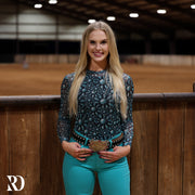 SQUASH BLOSSOM MESH LAYERING TOP