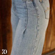 AVA WIDE LEG - LIGHT WASH