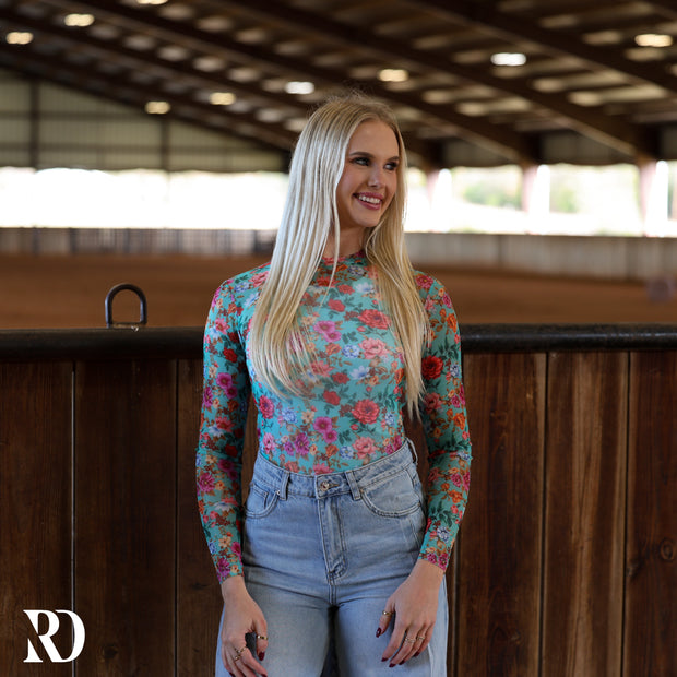 BLOOM MESH LAYERING TOP