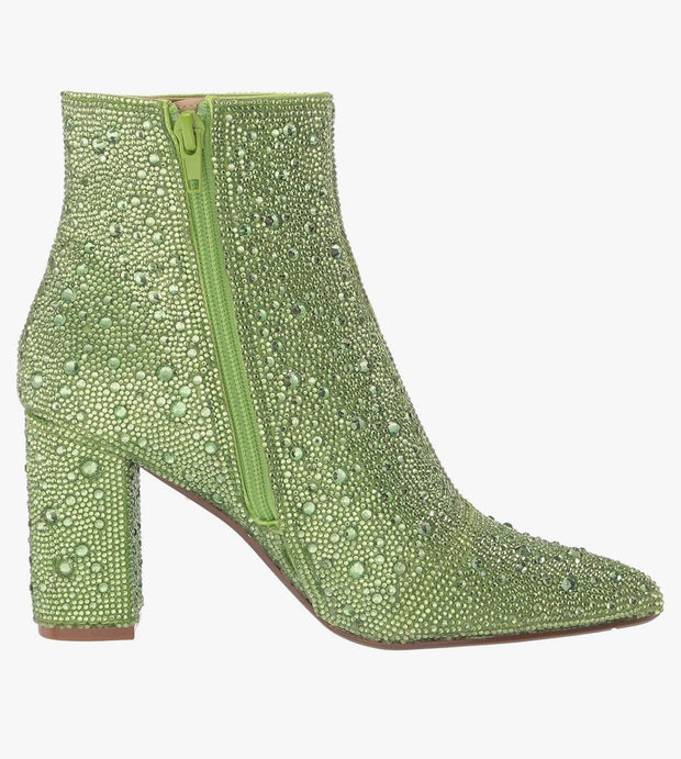 BETSEY JOHNSON CADY LIME | BOOTIES