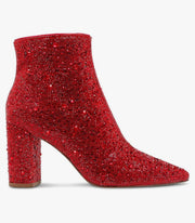 BETSEY JOHNSON CADY RED | BOOTIES