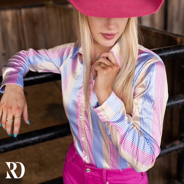 MARY KAY SATIN PERFORMANCE RODEO SHIRT