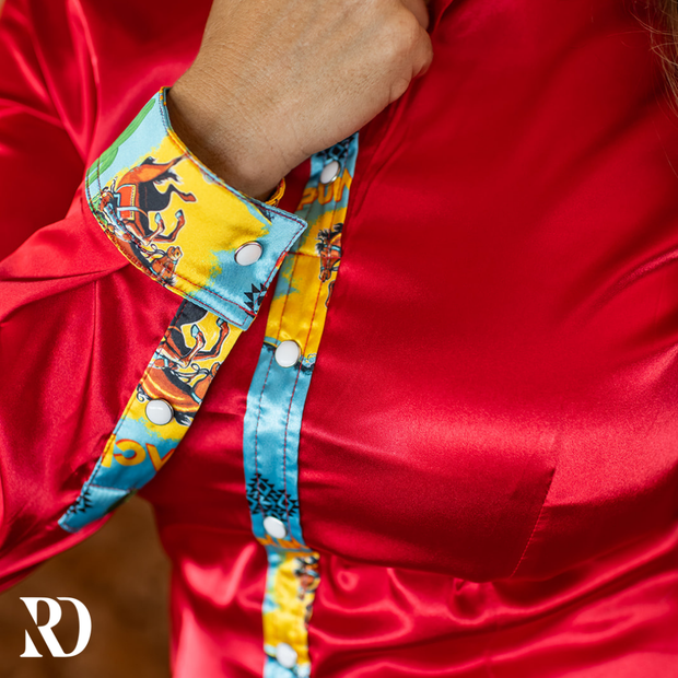 PUNCHY SATIN PERFORMANCE RODEO SHIRT