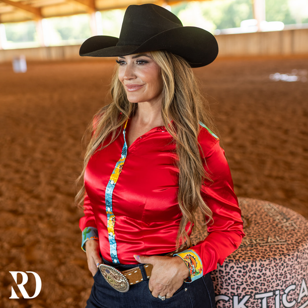 PUNCHY SATIN PERFORMANCE RODEO SHIRT
