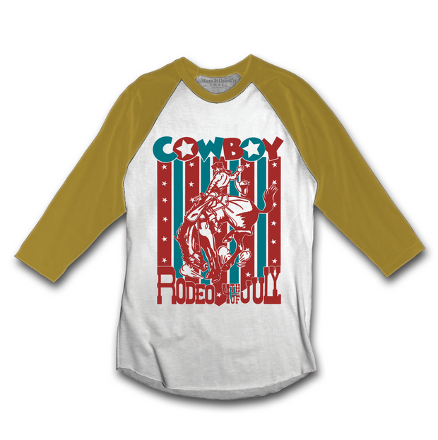 4TH OF JULY RODEO BASEBALL | TEE