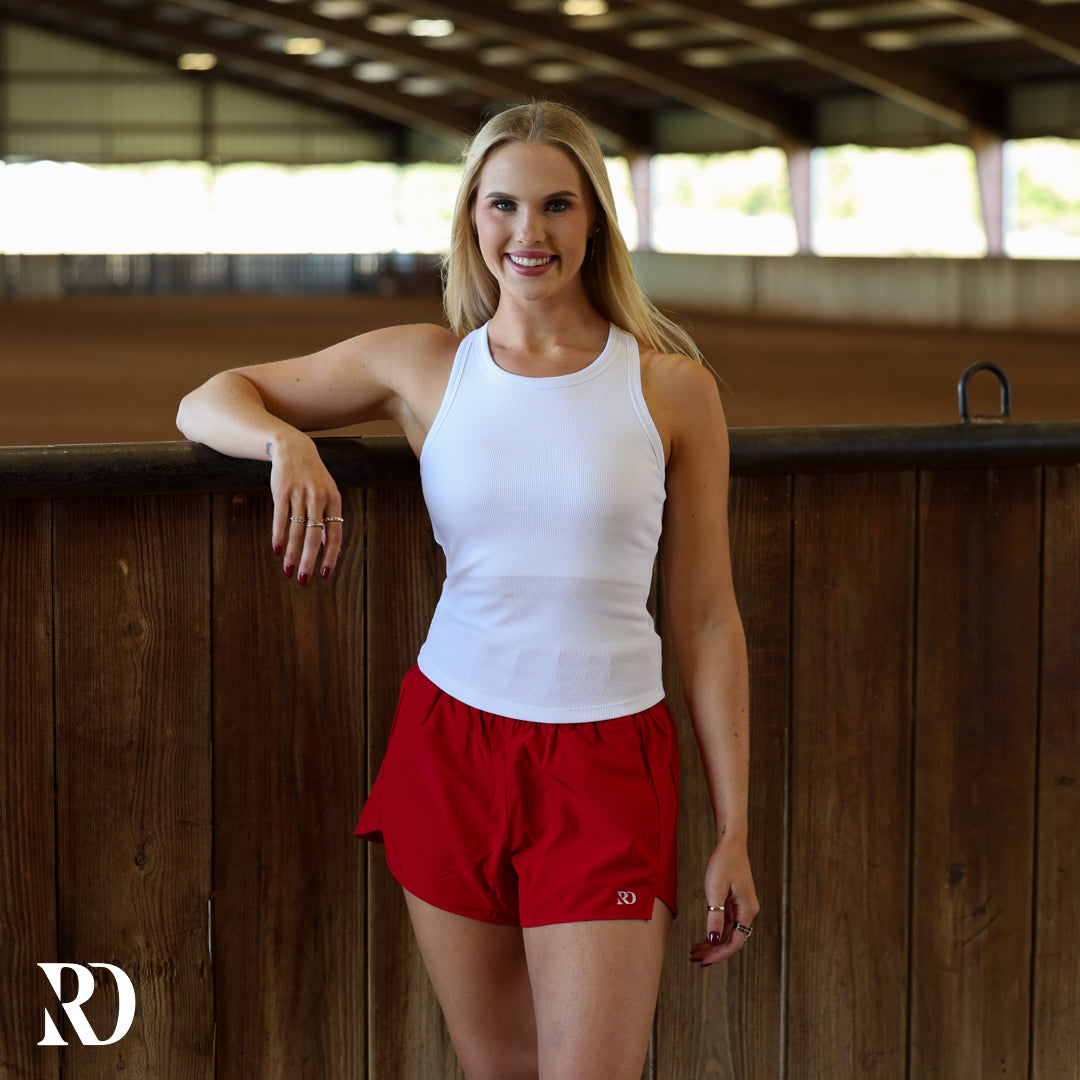 ESSENTIALS SHORTS | RED X-LARGE ESSENTIALS SHORTS | RED X-LARGE