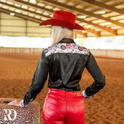 SADDLE UP SATIN PERFORMANCE RODEO SHIRT