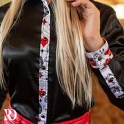 SADDLE UP SATIN PERFORMANCE RODEO SHIRT