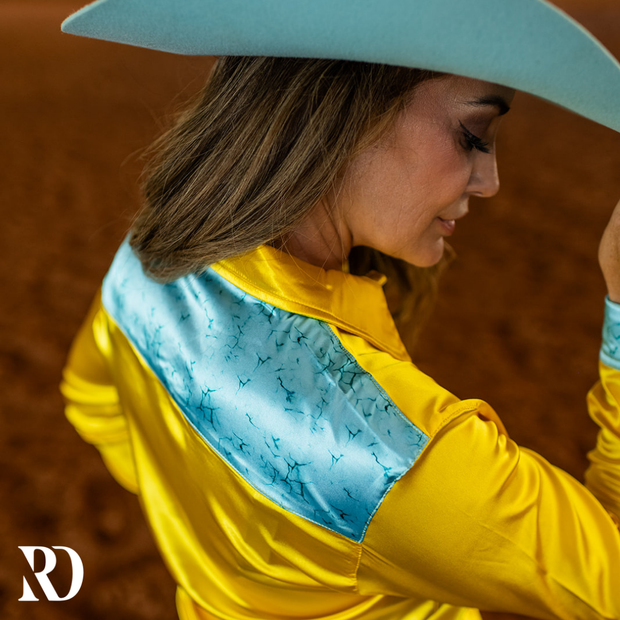 SANTA FE SATIN PERFORMANCE RODEO SHIRT