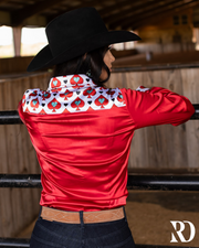 SPADES SATIN PERFORMANCE RODEO SHIRT