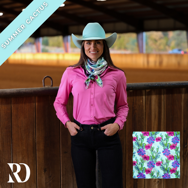 SUMMER CACTUS WILD RAG