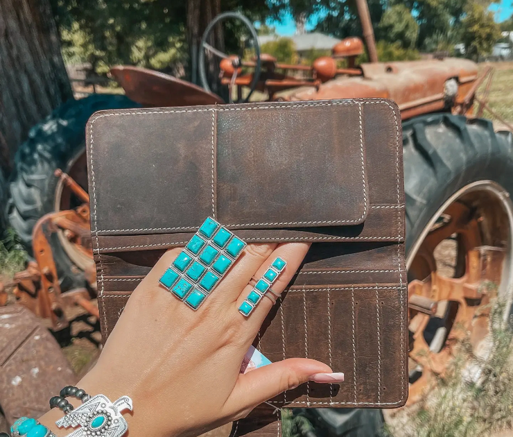 HARPER COWHIDE | WALLET – Ranch Dress'n